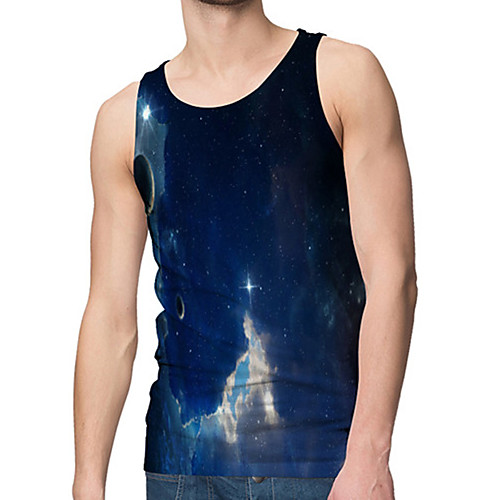 Men's Unisex Tank Top Undershirt 3D Print Galaxy Graphic Prints Plus Size Print Sleeveless Casual Tops Basic Designer Big and Tall Navy Blue
Men's Unisex Tank Top Undershirt 3D Print Galaxy Graphic Prints Plus Size Print Sleeveless Casual Tops Basic Designer Big and Tall Navy Blue