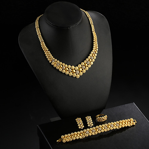 Women's Bridal Jewelry Sets Heart Folk Style Earrings Jewelry Gold For Festival 1 set
Women's Bridal Jewelry Sets Heart Folk Style Earrings Jewelry Gold For Festival 1 set