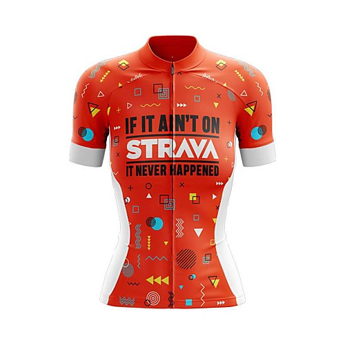 21Grams Women's Short Sleeve Cycling Jersey Summer Spandex Polyester Red Bike Jersey Top Mountain Bike MTB Road Bike Cycling Breathable Reflective Strips Back Pocket Sports Clothing Apparel
21Grams Women's Short Sleeve Cycling Jersey Summer Spandex Polyester Red Bike Jersey Top Mountain Bike MTB Road Bike Cycling Breathable Reflective Strips Back Pocket Sports Clothing Apparel