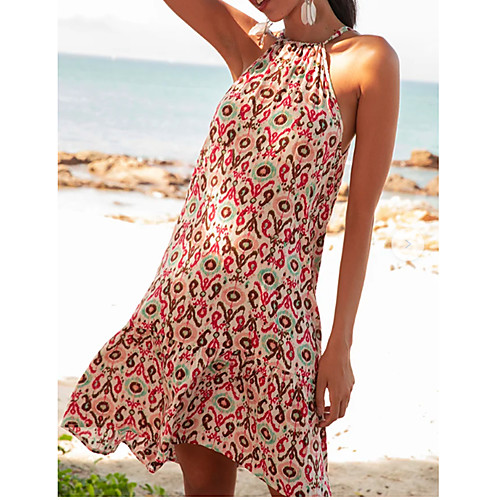 2021 aliexpress amazon wish summer new bohemian print halterneck sleeveless dress
2021 aliexpress amazon wish summer new bohemian print halterneck sleeveless dress
