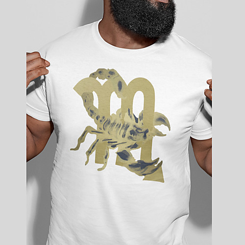 Men's Unisex Tee T shirt Hot Stamping Graphic Prints Letter Animal Plus Size Print Short Sleeve Casual Tops Cotton Basic Fashion Designer Big and Tall White
Men's Unisex Tee T shirt Hot Stamping Graphic Prints Letter Animal Plus Size Print Short Sleeve Casual Tops Cotton Basic Fashion Designer Big and Tall White