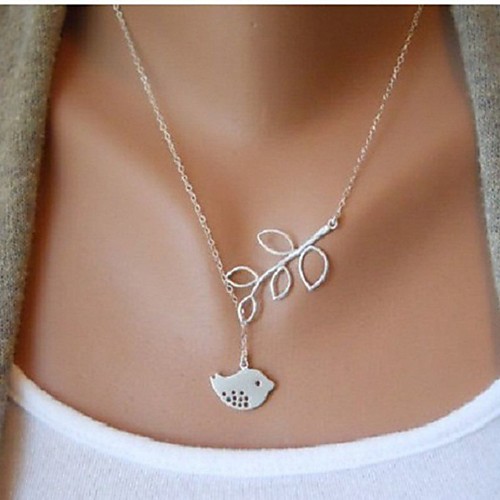 Women's Necklace Bird Simple Alloy Silver 52 cm Necklace Jewelry 1pc For Festival
Women's Necklace Bird Simple Alloy Silver 52 cm Necklace Jewelry 1pc For Festival