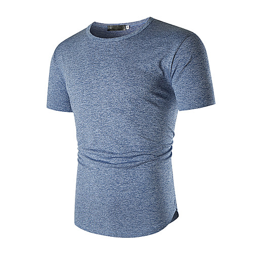 Men's T shirt Solid Color Short Sleeve Daily Tops Simple Black Blue Dark Gray
Men's T shirt Solid Color Short Sleeve Daily Tops Simple Black Blue Dark Gray