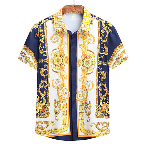 Men's Shirt Other Prints Graphic Plus Size Print Short Sleeve Casual Tops Ethnic Style Simple Lightweight Comfortable White Blue Purple
Men's Shirt Other Prints Graphic Plus Size Print Short Sleeve Casual Tops Ethnic Style Simple Lightweight Comfortable White Blue Purple