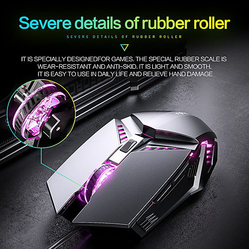 InPhic Home USB Wired 4800DPI Mute Mouse 6-key Macro Programming Manipulator Feeling E-sports Game Mouse for PC Laptop Notebook
InPhic Home USB Wired 4800DPI Mute Mouse 6-key Macro Programming Manipulator Feeling E-sports Game Mouse for PC Laptop Notebook