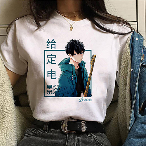 Inspired by given Cosplay Anime Cartoon Polyester / Cotton Blend Print Harajuku Graphic Kawaii T shirt For Women's / Men's
Inspired by given Cosplay Anime Cartoon Polyester / Cotton Blend Print Harajuku Graphic Kawaii T shirt For Women's / Men's