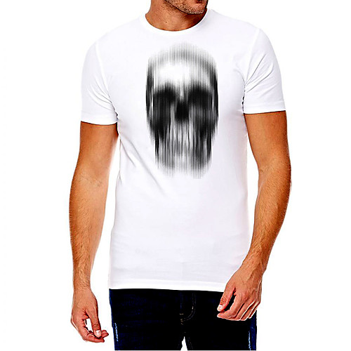 Men's Unisex Tee T shirt Hot Stamping Graphic Prints Skull Plus Size Print Short Sleeve Casual Tops Cotton Basic Fashion Designer Big and Tall White
Men's Unisex Tee T shirt Hot Stamping Graphic Prints Skull Plus Size Print Short Sleeve Casual Tops Cotton Basic Fashion Designer Big and Tall White