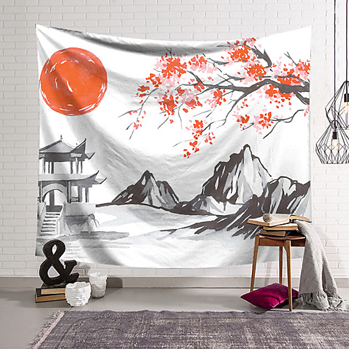 Chinese Style Ink Painting Style Wall Tapestry Art Decor Blanket Curtain Hanging Home Bedroom Living Room Decoration Polyester
Chinese Style Ink Painting Style Wall Tapestry Art Decor Blanket Curtain Hanging Home Bedroom Living Room Decoration Polyester