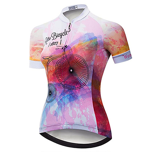 21Grams Women's Short Sleeve Cycling Jersey Summer Spandex Polyester Fuchsia Rainbow Butterfly Bike Jersey Top Mountain Bike MTB Road Bike Cycling Quick Dry Moisture Wicking Breathable Sports
21Grams Women's Short Sleeve Cycling Jersey Summer Spandex Polyester Fuchsia Rainbow Butterfly Bike Jersey Top Mountain Bike MTB Road Bike Cycling Quick Dry Moisture Wicking Breathable Sports