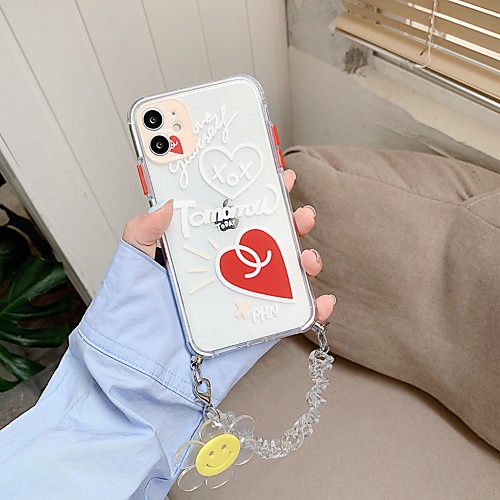 Phone Case For Apple Back Cover iPhone 12 Pro Max 11 SE 2020 X XR XS Max 8 7 With Keychain Shockproof Dustproof Heart Transparent TPU
Phone Case For Apple Back Cover iPhone 12 Pro Max 11 SE 2020 X XR XS Max 8 7 With Keychain Shockproof Dustproof Heart Transparent TPU
