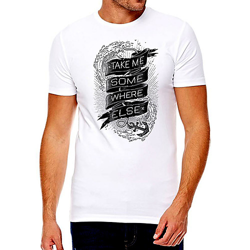 Men's Unisex Tee T shirt Hot Stamping Graphic Prints Letter Plus Size Print Short Sleeve Casual Tops Cotton Basic Fashion Designer Big and Tall White
Men's Unisex Tee T shirt Hot Stamping Graphic Prints Letter Plus Size Print Short Sleeve Casual Tops Cotton Basic Fashion Designer Big and Tall White