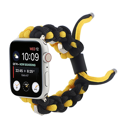 Smart Watch Band for Apple iWatch 1 pcs Weave Bracelet Fabric Replacement Wrist Strap for Apple Watch Series SE / 6/5/4/3/2/1
Smart Watch Band for Apple iWatch 1 pcs Weave Bracelet Fabric Replacement Wrist Strap for Apple Watch Series SE / 6/5/4/3/2/1