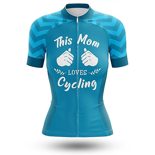21Grams Women's Short Sleeve Cycling Jersey Summer Spandex Blue Bike Top Mountain Bike MTB Road Bike Cycling Quick Dry Moisture Wicking Sports Clothing Apparel / Stretchy / Athleisure
21Grams Women's Short Sleeve Cycling Jersey Summer Spandex Blue Bike Top Mountain Bike MTB Road Bike Cycling Quick Dry Moisture Wicking Sports Clothing Apparel / Stretchy / Athleisure