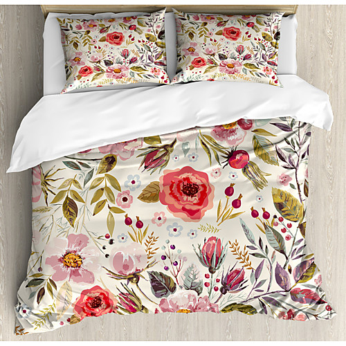 3-Piece Duvet Cover Set Hotel Bedding Sets Comforter Cover with Soft Lightweight Microfiber Include 1 Duvet Cover 2 Pillowcases for Double/Queen/King(1 Pillowcase for Twin/Single)
3-Piece Duvet Cover Set Hotel Bedding Sets Comforter Cover with Soft Lightweight Microfiber Include 1 Duvet Cover 2 Pillowcases for Double/Queen/King(1 Pillowcase for Twin/Single)