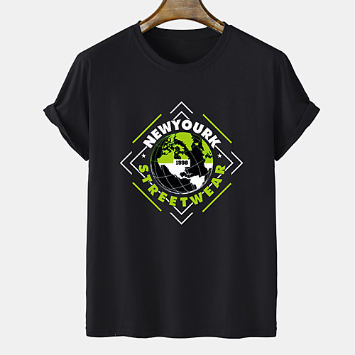 Men's Unisex Tee T shirt Hot Stamping Graphic Prints Earth Plus Size Short Sleeve Casual Tops Cotton Basic Designer Big and Tall Black Khaki Gray
Men's Unisex Tee T shirt Hot Stamping Graphic Prints Earth Plus Size Short Sleeve Casual Tops Cotton Basic Designer Big and Tall Black Khaki Gray