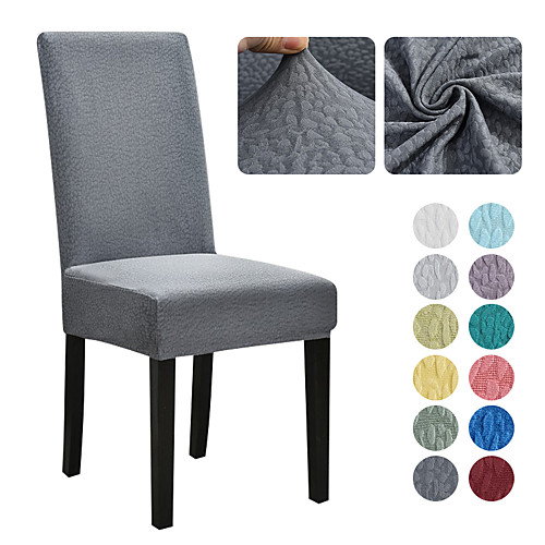 Dinning Chair Cover Stretch Chair Seat Slipcover Soft Jacquard Plain Solid Color Durable Washable Furniture Protector For Dinning Room Party
Dinning Chair Cover Stretch Chair Seat Slipcover Soft Jacquard Plain Solid Color Durable Washable Furniture Protector For Dinning Room Party