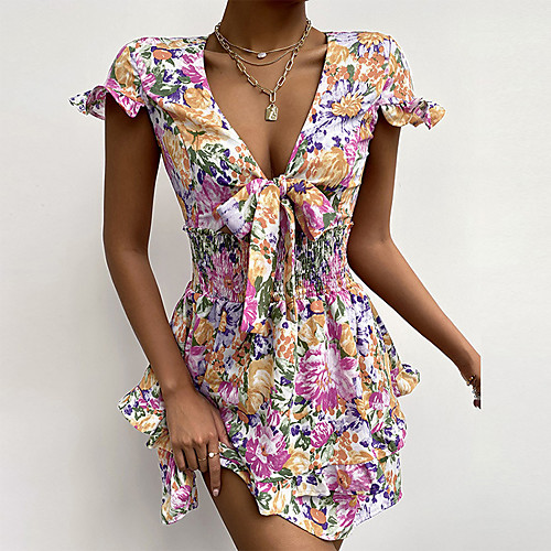 Women's A Line Dress Short Mini Dress Blushing Pink Short Sleeve Print Spring Summer Sexy 2021 S M L XL XXL XXXL / Cotton / Cotton
Women's A Line Dress Short Mini Dress Blushing Pink Short Sleeve Print Spring Summer Sexy 2021 S M L XL XXL XXXL / Cotton / Cotton
