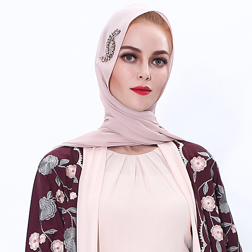 Arabian Adults Women's Cosplay Hijab / Khimar For Party Halloween Chiffon Solid Colored Halloween Carnival Masquerade Scarf
Arabian Adults Women's Cosplay Hijab / Khimar For Party Halloween Chiffon Solid Colored Halloween Carnival Masquerade Scarf