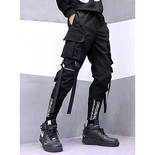 Men's Cargo Sports Outdoor Sports Casual Sports Pants Tactical Cargo Pants Letter Full Length Pocket Black
Men's Cargo Sports Outdoor Sports Casual Sports Pants Tactical Cargo Pants Letter Full Length Pocket Black