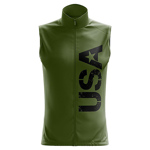 21Grams Women's Sleeveless Cycling Jersey Summer Spandex Polyester Army Green USA Bike Top Mountain Bike MTB Road Bike Cycling Quick Dry Moisture Wicking Breathable Sports Clothing Apparel / Stretchy
21Grams Women's Sleeveless Cycling Jersey Summer Spandex Polyester Army Green USA Bike Top Mountain Bike MTB Road Bike Cycling Quick Dry Moisture Wicking Breathable Sports Clothing Apparel / Stretchy