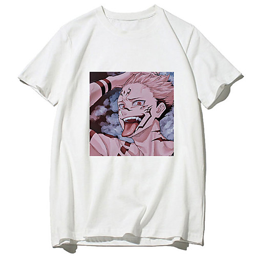 Inspired by Jujutsu Kaisen Cosplay Anime Cartoon Polyester / Cotton Blend Print Harajuku Graphic Kawaii T-shirt For Women's / Men's
Inspired by Jujutsu Kaisen Cosplay Anime Cartoon Polyester / Cotton Blend Print Harajuku Graphic Kawaii T-shirt For Women's / Men's