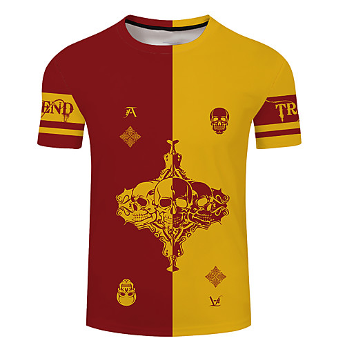 Men's Unisex Tee T shirt Shirt 3D Print Graphic Prints Skull Plus Size 3D Print Short Sleeve Casual Tops Basic Designer Big and Tall Green Black Red
Men's Unisex Tee T shirt Shirt 3D Print Graphic Prints Skull Plus Size 3D Print Short Sleeve Casual Tops Basic Designer Big and Tall Green Black Red