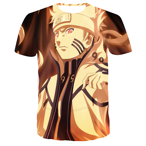 Inspired by Naruto Uchiha Sasuke Anime Cartoon 100% Polyester 3D 3D Harajuku Graphic T-shirt For Women's / Men's
Inspired by Naruto Uchiha Sasuke Anime Cartoon 100% Polyester 3D 3D Harajuku Graphic T-shirt For Women's / Men's