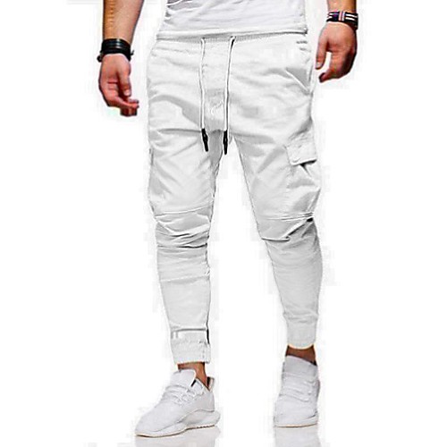 Men's Basic Sports Casual Daily Chinos Pants Solid Color Full Length Drawstring ArmyGreen White Fuchsia Black Khaki
Men's Basic Sports Casual Daily Chinos Pants Solid Color Full Length Drawstring ArmyGreen White Fuchsia Black Khaki