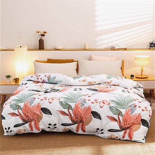 3-Piece Duvet Cover Set Hotel Bedding Sets Comforter Cover with Soft Lightweight Microfiber Include 1 Duvet Cover 2 Pillowcases for Double/Queen/King(1 Pillowcase for Twin/Single)
3-Piece Duvet Cover Set Hotel Bedding Sets Comforter Cover with Soft Lightweight Microfiber Include 1 Duvet Cover 2 Pillowcases for Double/Queen/King(1 Pillowcase for Twin/Single)