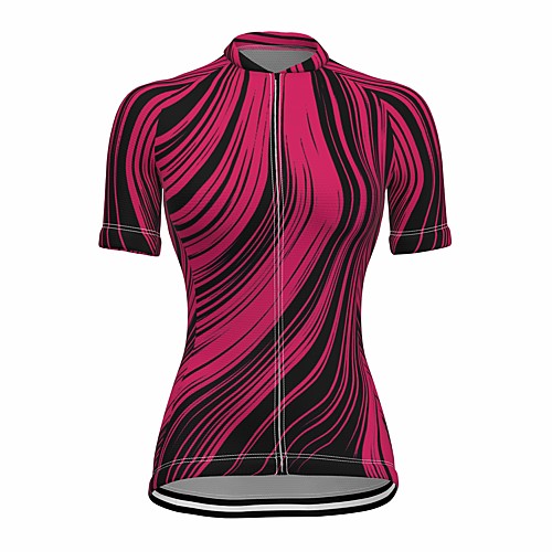 21Grams Women's Short Sleeve Cycling Jersey Summer Spandex Polyester Rose Red Bike Jersey Top Mountain Bike MTB Road Bike Cycling Quick Dry Moisture Wicking Breathable Sports Clothing Apparel
21Grams Women's Short Sleeve Cycling Jersey Summer Spandex Polyester Rose Red Bike Jersey Top Mountain Bike MTB Road Bike Cycling Quick Dry Moisture Wicking Breathable Sports Clothing Apparel