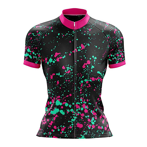 21Grams Women's Short Sleeve Cycling Jersey Summer Spandex Black / Red Bike Top Mountain Bike MTB Road Bike Cycling Sports Clothing Apparel / Stretchy / Athleisure
21Grams Women's Short Sleeve Cycling Jersey Summer Spandex Black / Red Bike Top Mountain Bike MTB Road Bike Cycling Sports Clothing Apparel / Stretchy / Athleisure