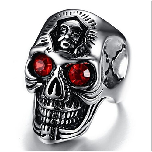 Ring Cubic Zirconia Geometrical Silver Stainless Steel Skull Fashion 1pc 9 10 11 12 / Men's
Ring Cubic Zirconia Geometrical Silver Stainless Steel Skull Fashion 1pc 9 10 11 12 / Men's