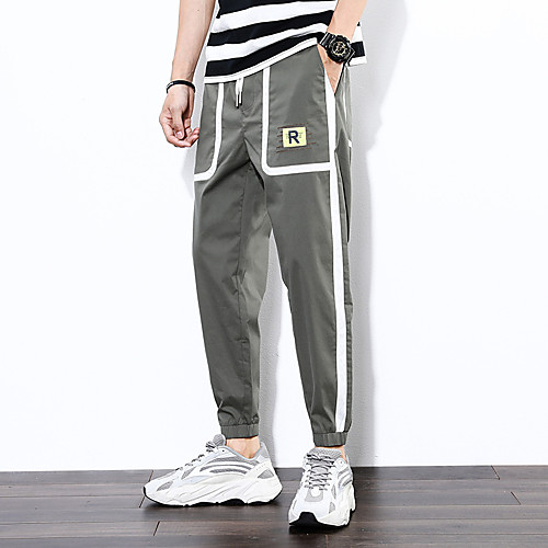 Men's Stylish Sporty Casual / Sporty Streetwear Breathable Soft Outdoor Casual Daily Sports Harem Jogger Pants Trousers Pants Solid Color Letter Full Length Drawstring Pocket Elastic Waist ArmyGreen
Men's Stylish Sporty Casual / Sporty Streetwear Breathable Soft Outdoor Casual Daily Sports Harem Jogger Pants Trousers Pants Solid Color Letter Full Length Drawstring Pocket Elastic Waist ArmyGreen