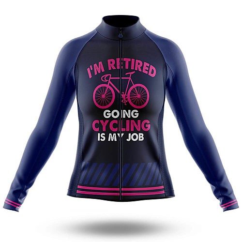21Grams Women's Long Sleeve Cycling Jersey Spandex Purple Bike Top Mountain Bike MTB Road Bike Cycling Quick Dry Moisture Wicking Sports Clothing Apparel / Stretchy / Athleisure
21Grams Women's Long Sleeve Cycling Jersey Spandex Purple Bike Top Mountain Bike MTB Road Bike Cycling Quick Dry Moisture Wicking Sports Clothing Apparel / Stretchy / Athleisure