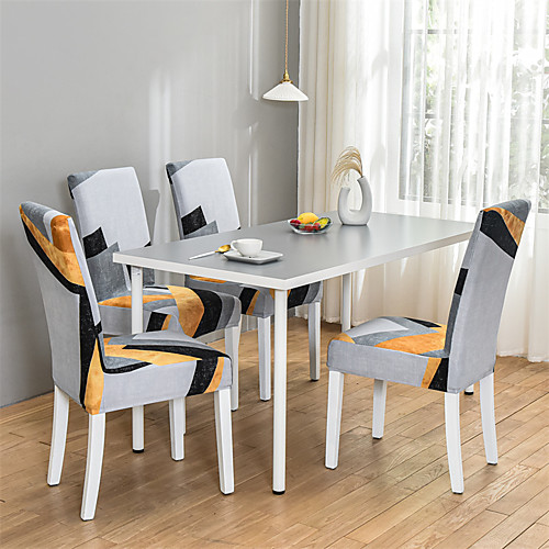Nordic Simple Style Household Elastic Cne-piece Chair Set Integrated Dining Table Chair Set Four Seasons
Nordic Simple Style Household Elastic Cne-piece Chair Set Integrated Dining Table Chair Set Four Seasons