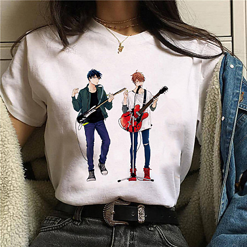 Inspired by given Cosplay Anime Cartoon Polyester / Cotton Blend Print Harajuku Graphic Kawaii T-shirt For Women's / Men's
Inspired by given Cosplay Anime Cartoon Polyester / Cotton Blend Print Harajuku Graphic Kawaii T-shirt For Women's / Men's