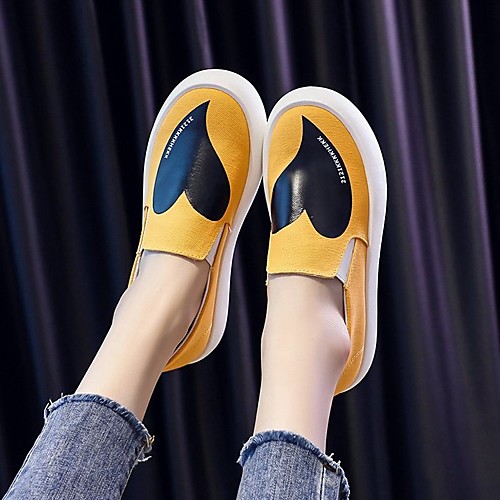 Women's Loafers & Slip-Ons Fantasy Shoes Slip-on Sneakers Flat Heel Round Toe Canvas Striped Leopard Black / White Leopard White
Women's Loafers & Slip-Ons Fantasy Shoes Slip-on Sneakers Flat Heel Round Toe Canvas Striped Leopard Black / White Leopard White
