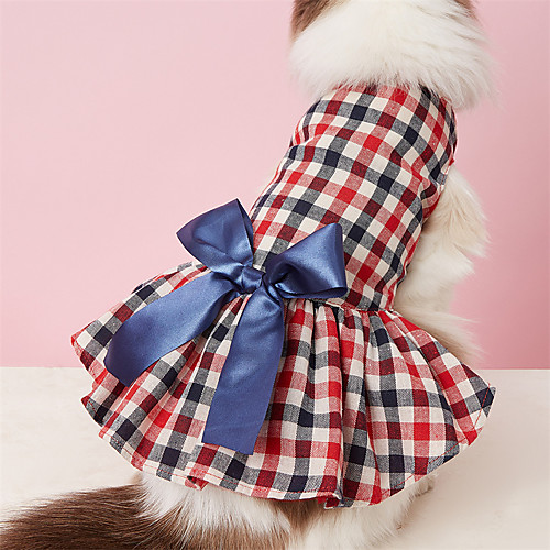 Dog Dog Costume Wedding Dress Plaid / Check Graphic Bowknot Elegant Adorable Cute Party Wedding Dog Clothes Puppy Clothes Dog Outfits Breathable Red and White Purple Yellow Costume for Girl and Boy
Dog Dog Costume Wedding Dress Plaid / Check Graphic Bowknot Elegant Adorable Cute Party Wedding Dog Clothes Puppy Clothes Dog Outfits Breathable Red and White Purple Yellow Costume for Girl and Boy