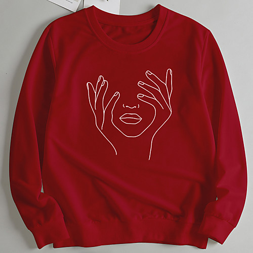 Women's Unisex Pullover Sweatshirt Graphic Prints Casual Other Prints Casual Hoodies Sweatshirts Loose Wine Red Blushing Pink Red
Women's Unisex Pullover Sweatshirt Graphic Prints Casual Other Prints Casual Hoodies Sweatshirts Loose Wine Red Blushing Pink Red