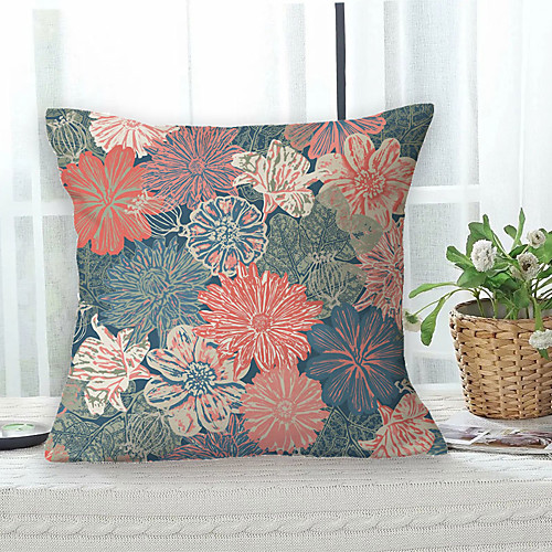 Floral Double Side Cushion Cover 1PC Soft Decorative Square Throw Pillow Cover Cushion Case Pillowcase for Bedroom Livingroom Superior Quality Machine Washable Outdoor Cushion for Sofa Couch Bed Chair Garden Theme
Floral Double Side Cushion Cover 1PC Soft Decorative Square Throw Pillow Cover Cushion Case Pillowcase for Bedroom Livingroom Superior Quality Machine Washable Outdoor Cushion for Sofa Couch Bed Chair Garden Theme