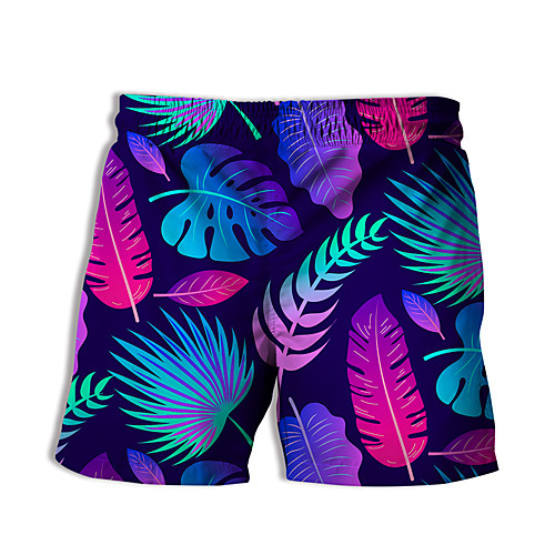 Men's Casual Designer Quick Dry Breathable Beach Swimming Pool Bermuda shorts Board Shorts Pants Leaf Graphic Prints Short 3D Print Drawstring Elastic Waist Blue / Summer / Elasticity
Men's Casual Designer Quick Dry Breathable Beach Swimming Pool Bermuda shorts Board Shorts Pants Leaf Graphic Prints Short 3D Print Drawstring Elastic Waist Blue / Summer / Elasticity