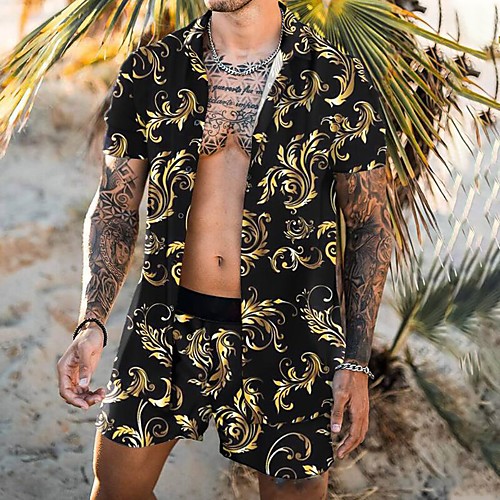 Men's Shirt Suits Shirt Feather Button-Down Short Sleeve Casual Tops Casual Fashion Hawaiian Breathable Black
Men's Shirt Suits Shirt Feather Button-Down Short Sleeve Casual Tops Casual Fashion Hawaiian Breathable Black
