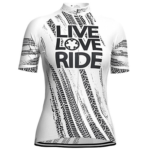 21Grams Women's Short Sleeve Cycling Jersey Summer Spandex Polyester BlackWhite Bike Jersey Top Mountain Bike MTB Road Bike Cycling Quick Dry Moisture Wicking Breathable Sports Clothing Apparel
21Grams Women's Short Sleeve Cycling Jersey Summer Spandex Polyester BlackWhite Bike Jersey Top Mountain Bike MTB Road Bike Cycling Quick Dry Moisture Wicking Breathable Sports Clothing Apparel