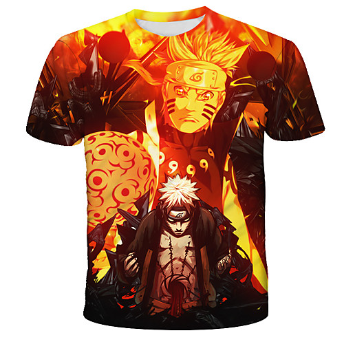 Inspired by Naruto Akatsuki Anime Cartoon Polyester / Cotton Blend 3D 3D Harajuku Graphic T-shirt For Women's / Men's
Inspired by Naruto Akatsuki Anime Cartoon Polyester / Cotton Blend 3D 3D Harajuku Graphic T-shirt For Women's / Men's