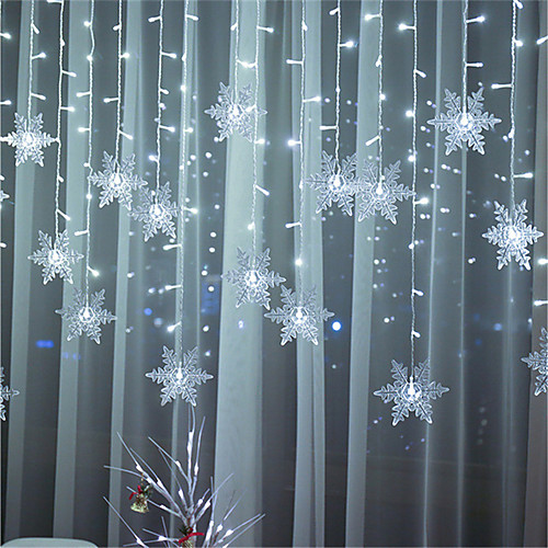 LED String Light 3.5m 24 Droop 96 LEDs String Lights Window lights Stars and Snowflakes Fairy Lights Halloween Christmas Creative Party Decorative 220-240 V 110-120 V 1 set
LED String Light 3.5m 24 Droop 96 LEDs String Lights Window lights Stars and Snowflakes Fairy Lights Halloween Christmas Creative Party Decorative 220-240 V 110-120 V 1 set