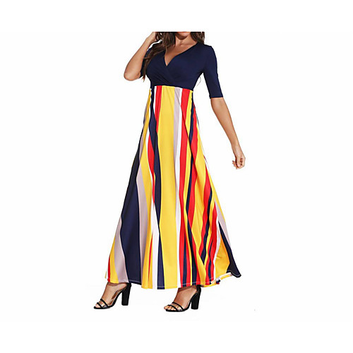 Women's A Line Dress Maxi long Dress Navy Blue Short Sleeve Multi Color Summer Casual 2021 S M L XL
Women's A Line Dress Maxi long Dress Navy Blue Short Sleeve Multi Color Summer Casual 2021 S M L XL
