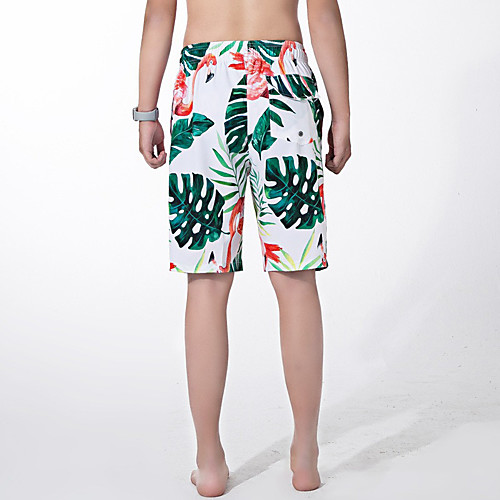 Men's Sporty Casual / Sporty Breathable Soft Holiday Beach Shorts Swim Trucks Pants Leaf Animal Short Drawstring Elastic Waist White Green
Men's Sporty Casual / Sporty Breathable Soft Holiday Beach Shorts Swim Trucks Pants Leaf Animal Short Drawstring Elastic Waist White Green