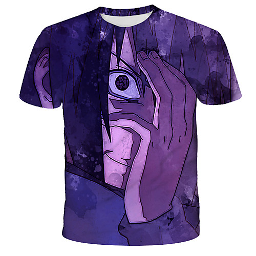 Inspired by Naruto Uchiha Sasuke Anime Cartoon 100% Polyester 3D Harajuku Graphic Kawaii T-shirt For Women's / Men's
Inspired by Naruto Uchiha Sasuke Anime Cartoon 100% Polyester 3D Harajuku Graphic Kawaii T-shirt For Women's / Men's