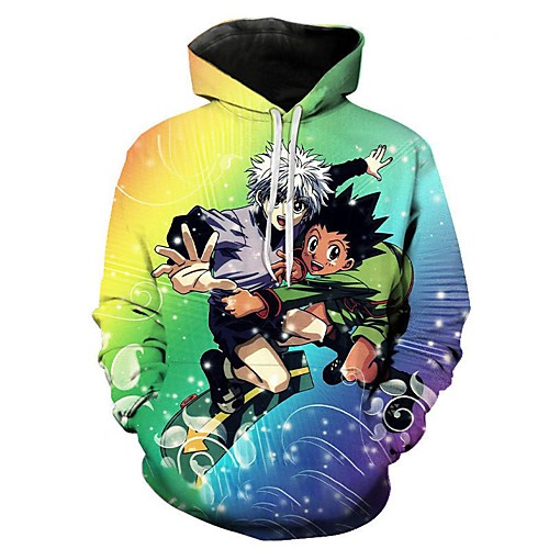 Inspired by Hunter X Hunter Cosplay Anime Cartoon 100% Polyester 3D Harajuku Graphic Kawaii Hoodie For Women's / Men's
Inspired by Hunter X Hunter Cosplay Anime Cartoon 100% Polyester 3D Harajuku Graphic Kawaii Hoodie For Women's / Men's