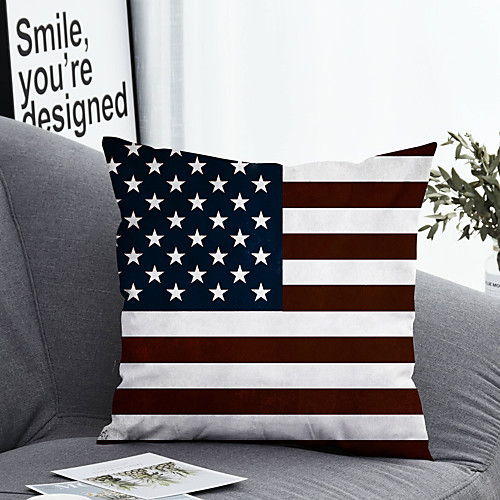 1 Pc Polyester Pillow Cover Pillow Cover Flag Geometric 3D Simple Square Zipper Traditional Classic
1 Pc Polyester Pillow Cover Pillow Cover Flag Geometric 3D Simple Square Zipper Traditional Classic
